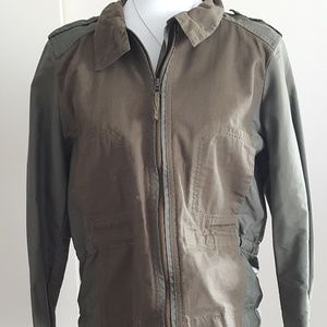 LUCKY Brand army-style utility jacket, sz L